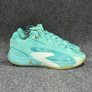 Jordan Luka 2 Basketball Shoes Men's Size 9 Matador Turquoise Athletic Hooping